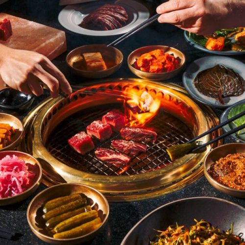 How Korean BBQ at a Restaurant Works